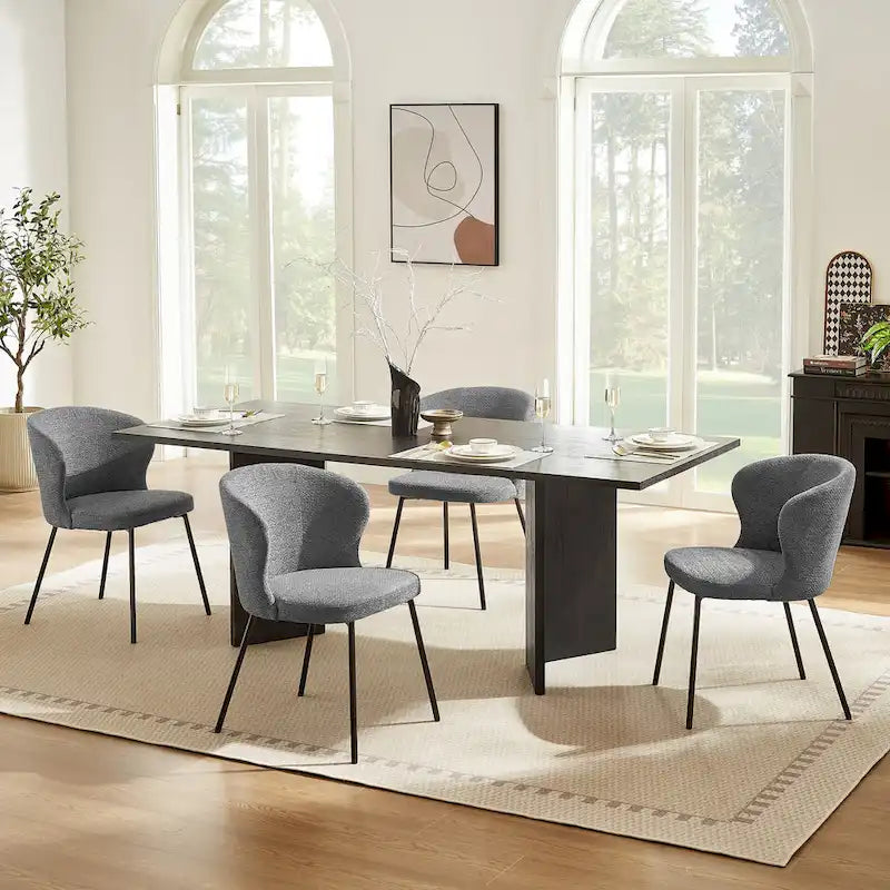 Set of 2 Modern Dining Chairs by Art Leon 10