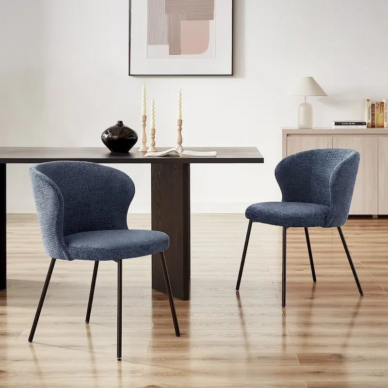 Set of 2 Modern Dining Chairs by Art Leon 11