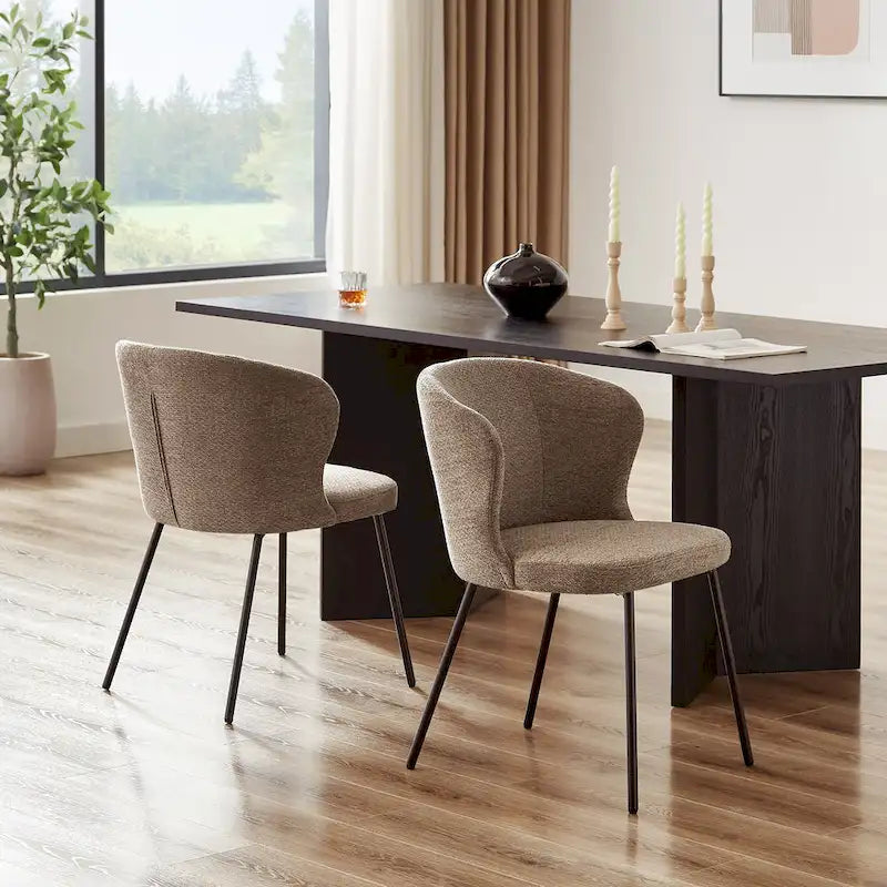 Set of 2 Modern Dining Chairs by Art Leon 14