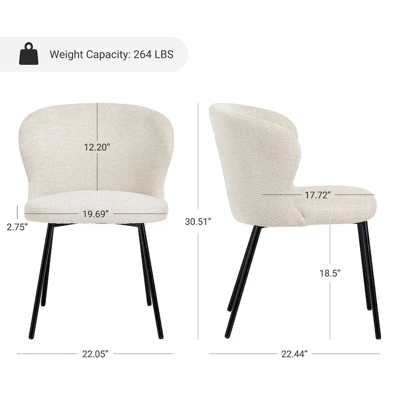 Set of 2 Modern Dining Chairs by Art Leon 33