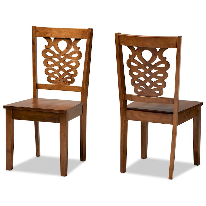 Gervais Modern Transitional 2-Piece Dining Chair Set 20