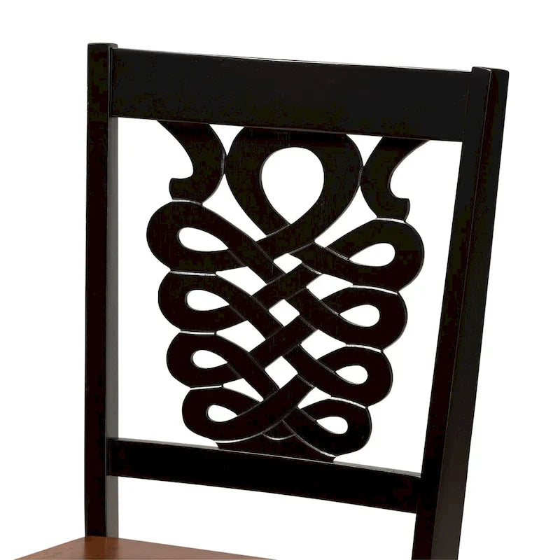 Gervais Modern Transitional 2-Piece Dining Chair Set 6
