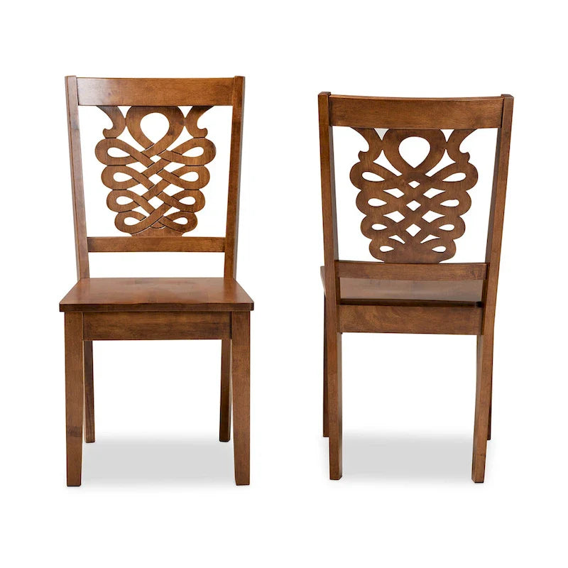 Gervais Modern Transitional 2-Piece Dining Chair Set 12