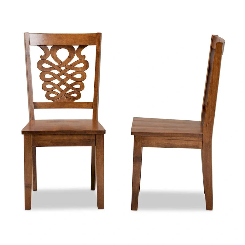 Gervais Modern Transitional 2-Piece Dining Chair Set 13