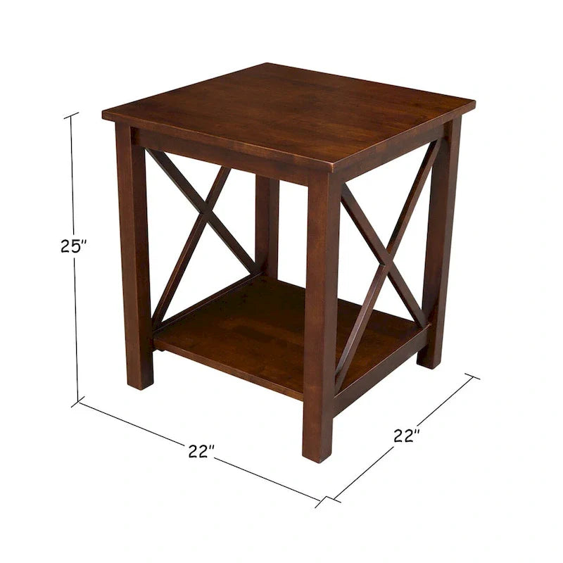International Concepts Hampton Wood End Table 19