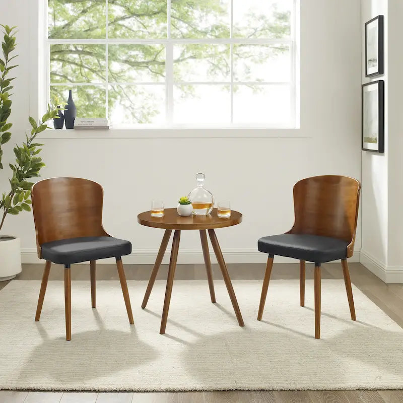 Set of 2 Mid-Century Modern Dining Chairs by Corvus Calvados 35