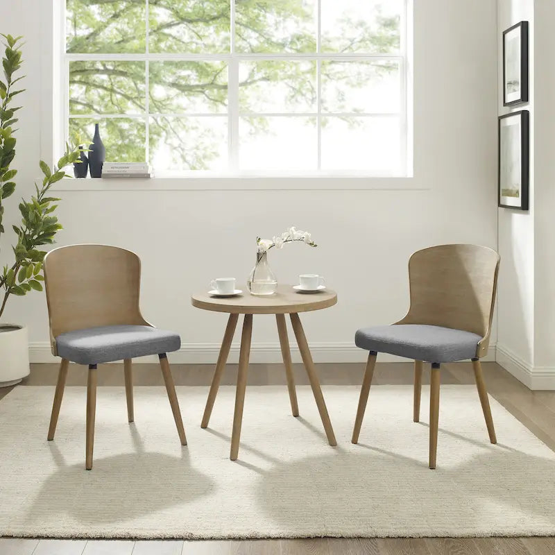 Set of 2 Mid-Century Modern Dining Chairs by Corvus Calvados 37