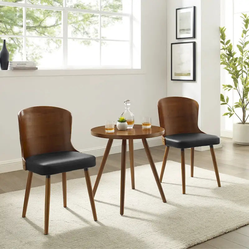 Set of 2 Mid-Century Modern Dining Chairs by Corvus Calvados 4