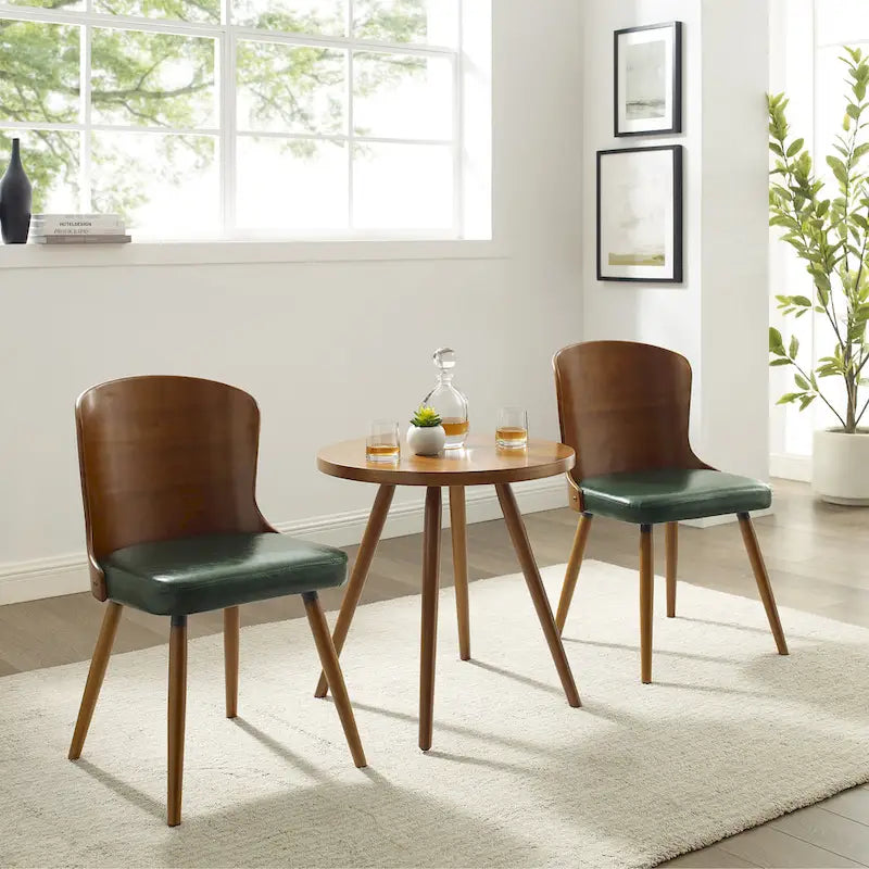 Set of 2 Mid-Century Modern Dining Chairs by Corvus Calvados 5