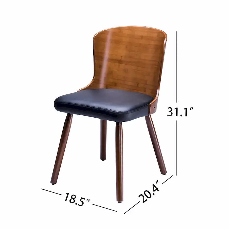 Set of 2 Mid-Century Modern Dining Chairs by Corvus Calvados 6