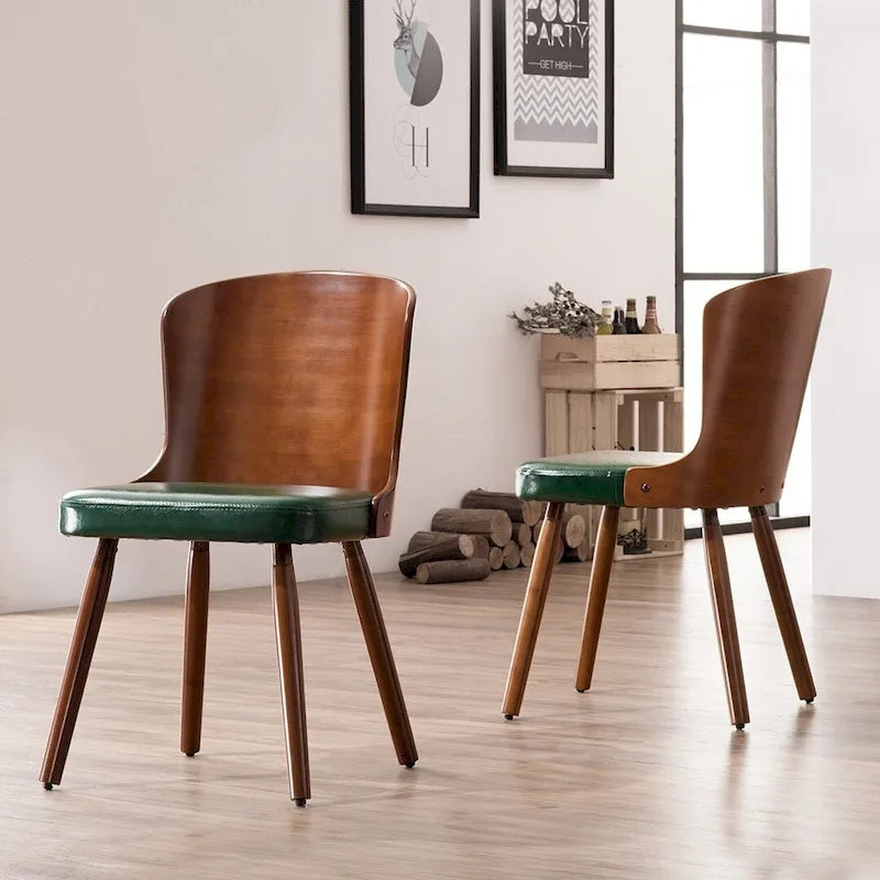 Set of 2 Mid-Century Modern Dining Chairs by Corvus Calvados 8