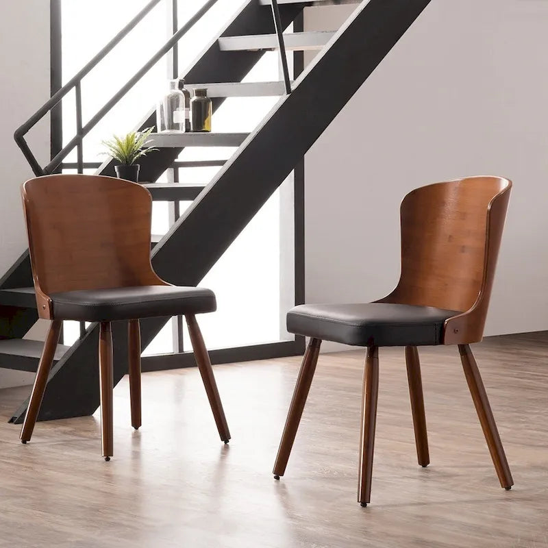 Set of 2 Mid-Century Modern Dining Chairs by Corvus Calvados 21