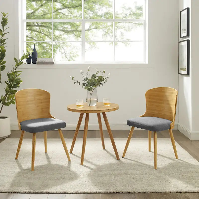 Set of 2 Mid-Century Modern Dining Chairs by Corvus Calvados 28