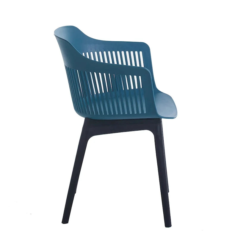 Porthos Home Palmer Set of 2 Dining Chairs with Plastic Shell and Legs 11
