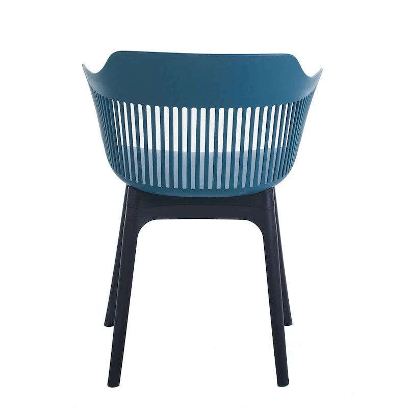 Porthos Home Palmer Set of 2 Dining Chairs with Plastic Shell and Legs 12