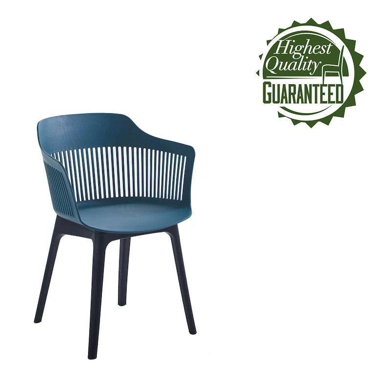 Porthos Home Palmer Set of 2 Dining Chairs with Plastic Shell and Legs 14