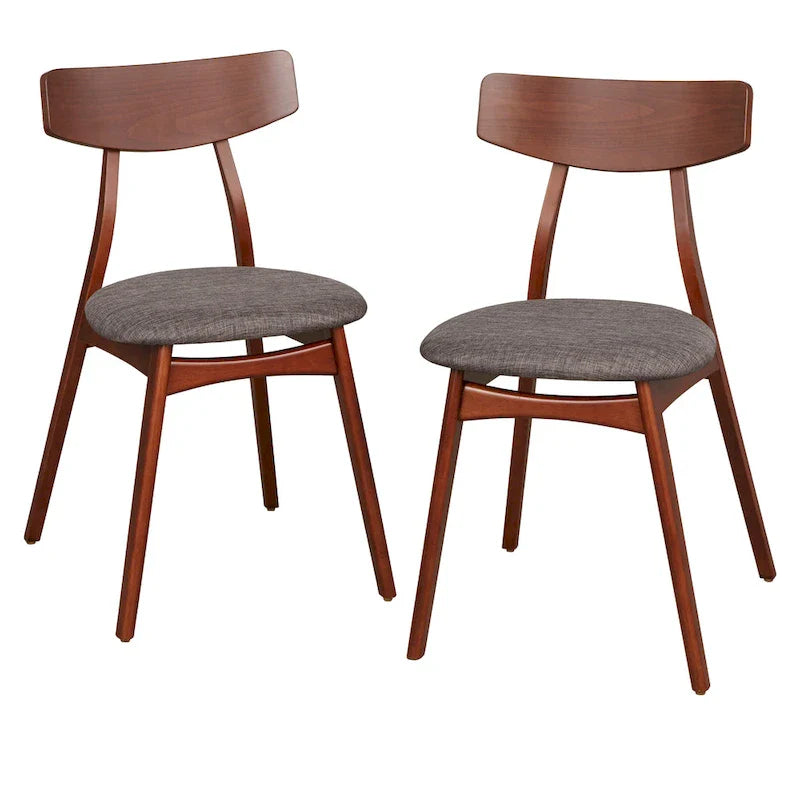 Set of 2 Cadiz Dining Chairs in Solid Beechwood by Simple Living 17