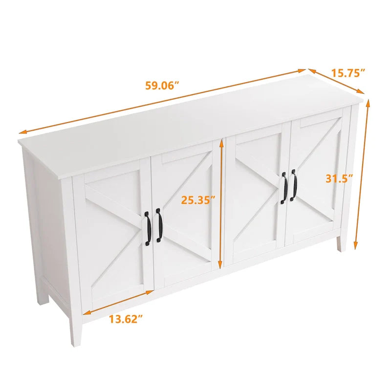 Versatile Freestanding Storage Cabinet for Living Room, Office, or Bedroom 28