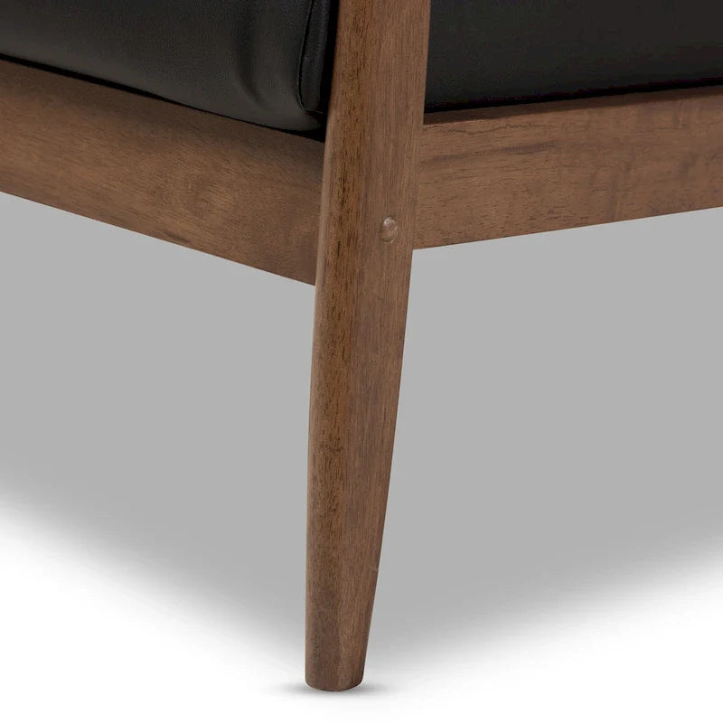 Baxton Studio Mid-Century Modern Lounge Chair 7