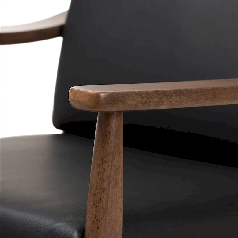 Baxton Studio Mid-Century Modern Lounge Chair 8