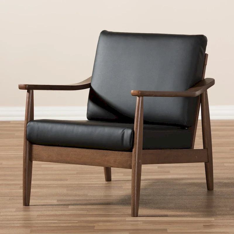 Baxton Studio Mid-Century Modern Lounge Chair 10