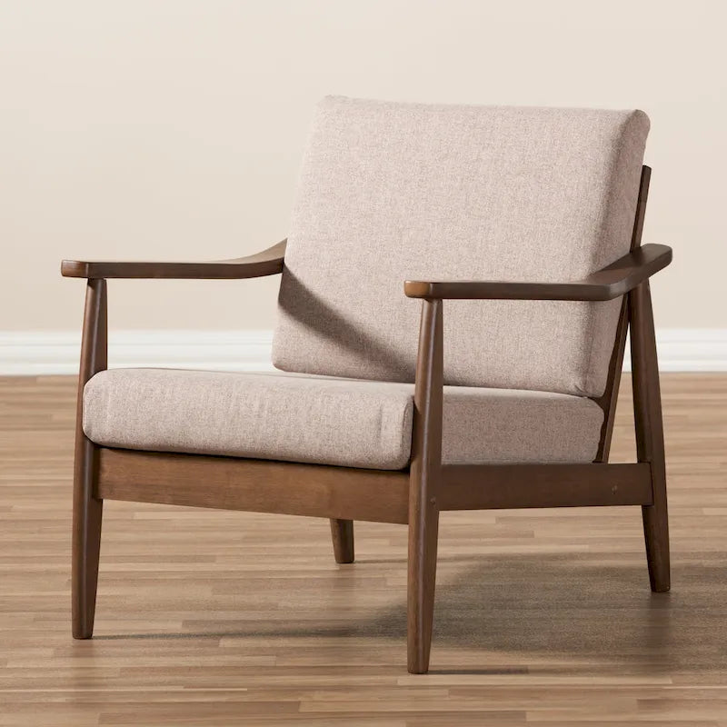 Baxton Studio Mid-Century Modern Lounge Chair 20