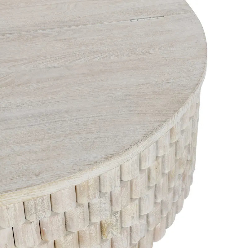 Norwood 40-Inch Round Coffee Table by Classic Home 14