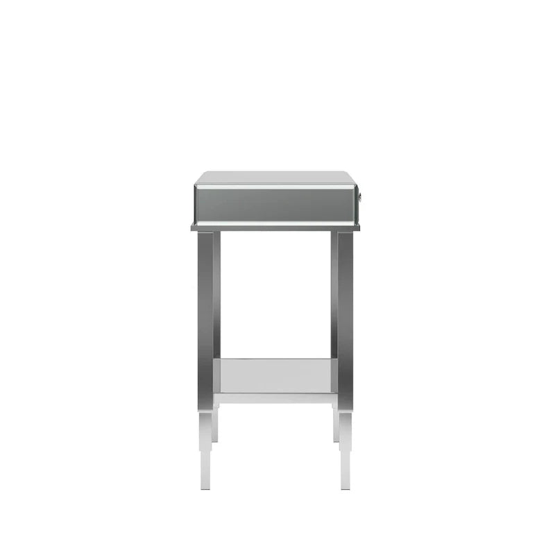 iNSPIRE Q Bold Camille Mirrored Console Table TV Stand with Drawer 10
