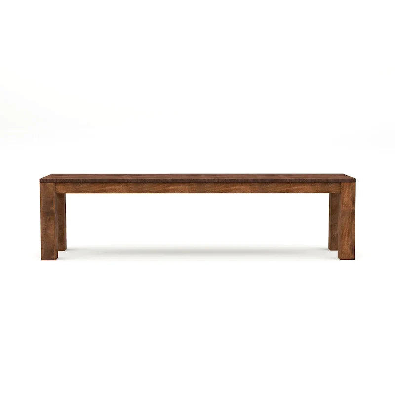 Anaisha Rustic Solid Mango Wood Dining Bench - Furniture of America 7