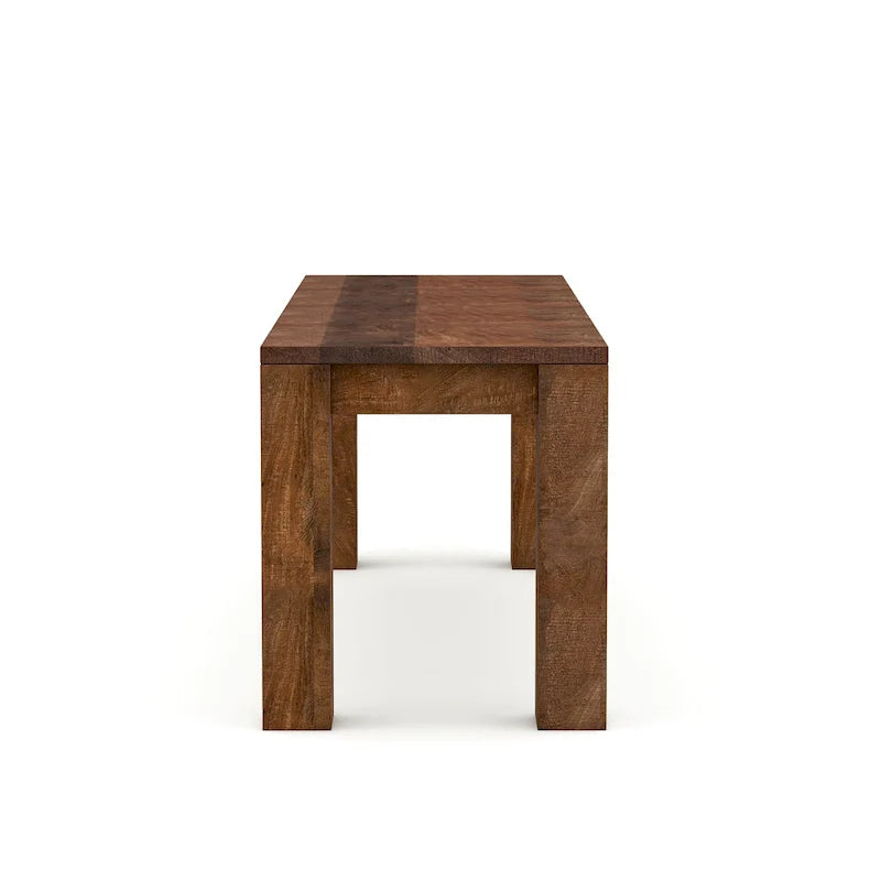 Anaisha Rustic Solid Mango Wood Dining Bench - Furniture of America 12