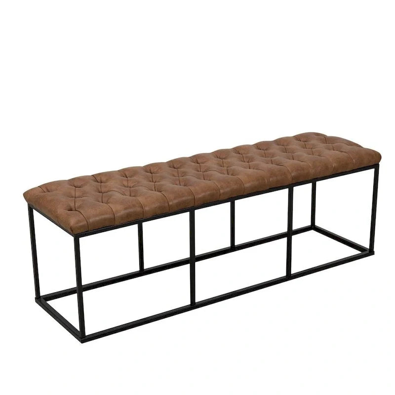 Carbon Loft DeAngelo Faux Leather Accent Bench 32