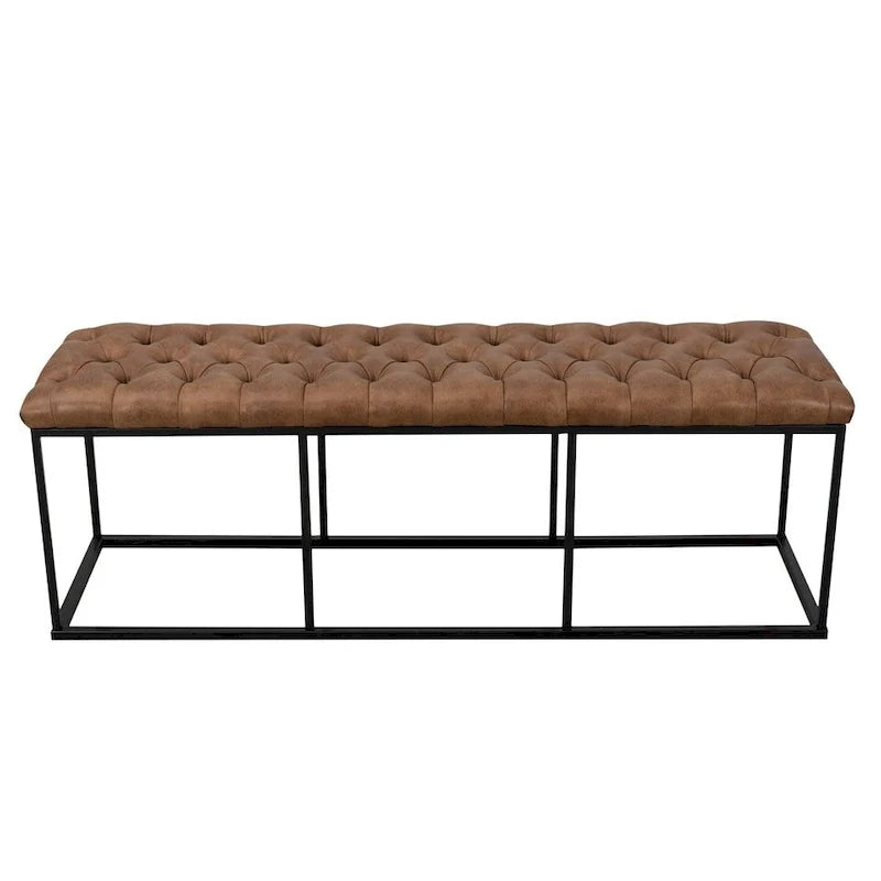 Carbon Loft DeAngelo Faux Leather Accent Bench 3