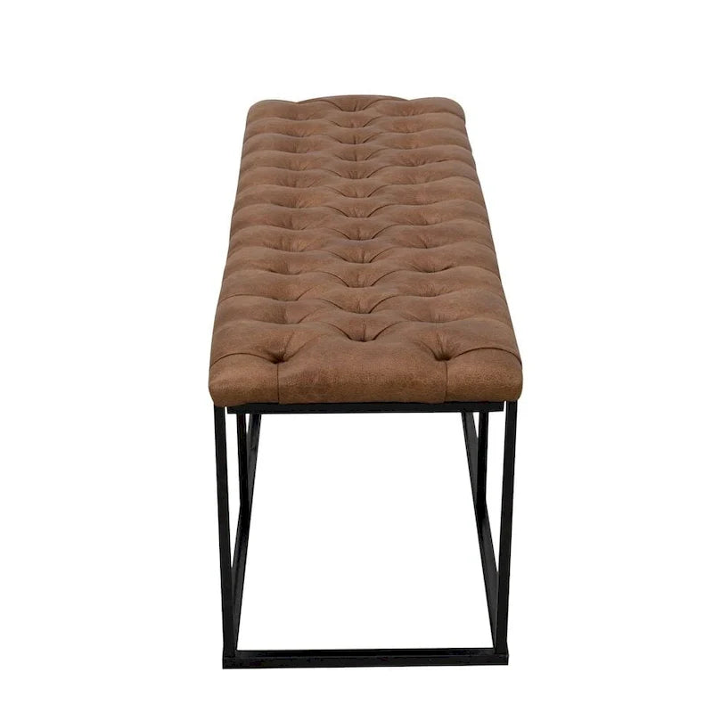 Carbon Loft DeAngelo Faux Leather Accent Bench 4