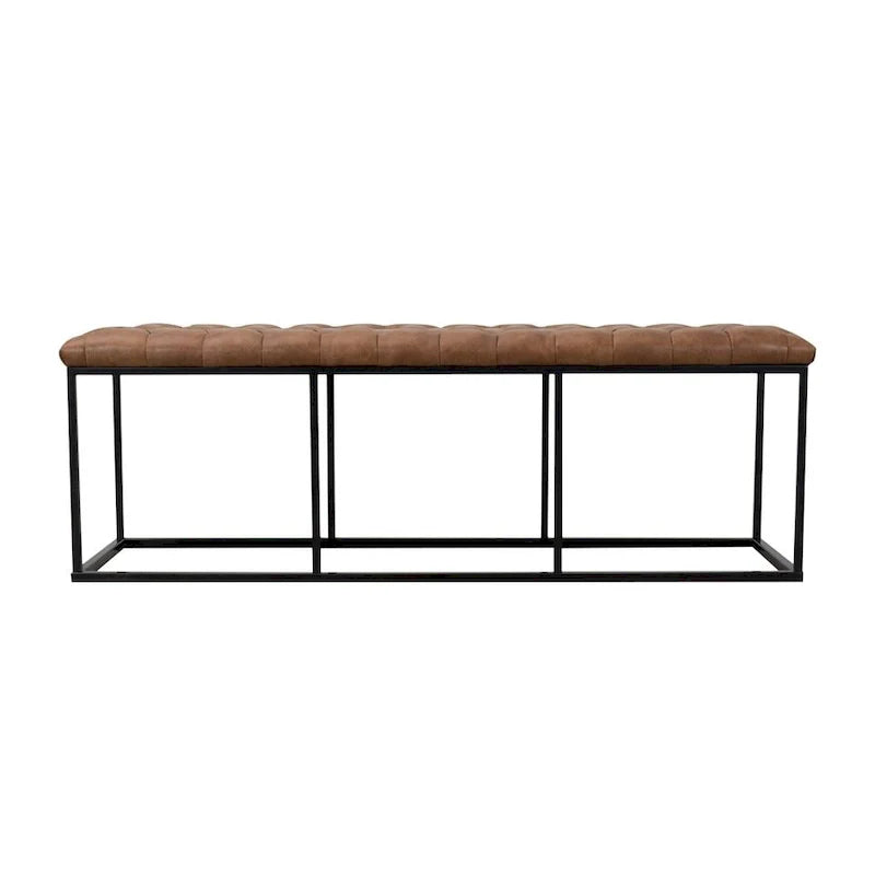 Carbon Loft DeAngelo Faux Leather Accent Bench 6