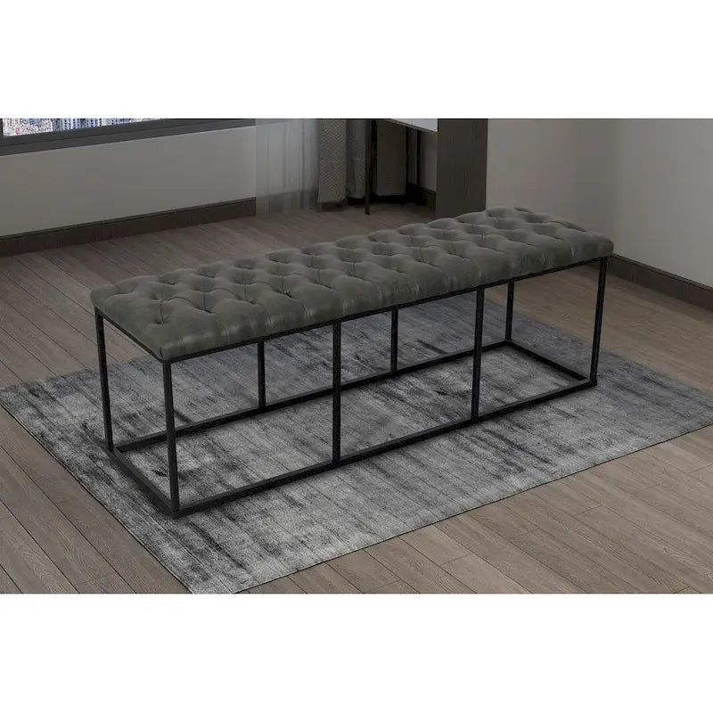 Carbon Loft DeAngelo Faux Leather Accent Bench 12