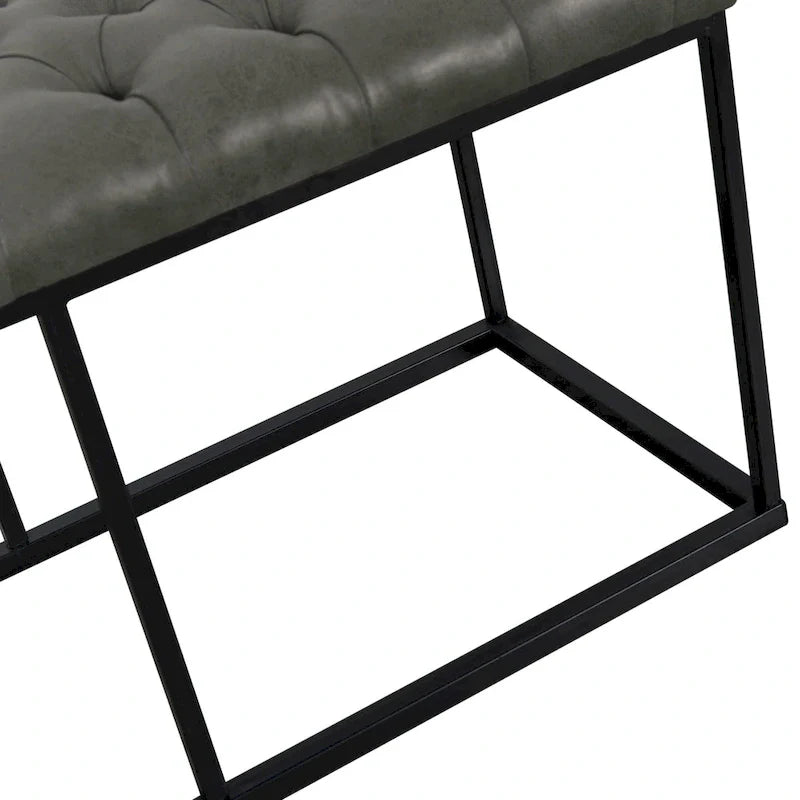 Carbon Loft DeAngelo Faux Leather Accent Bench 27