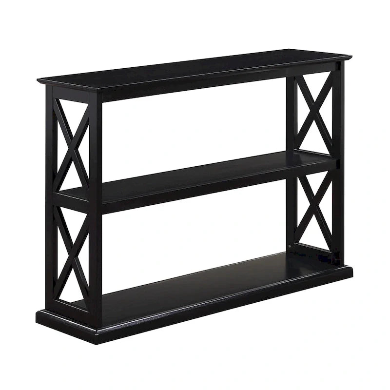 Coventry Console Table with Shelves by Convenience Concepts 3