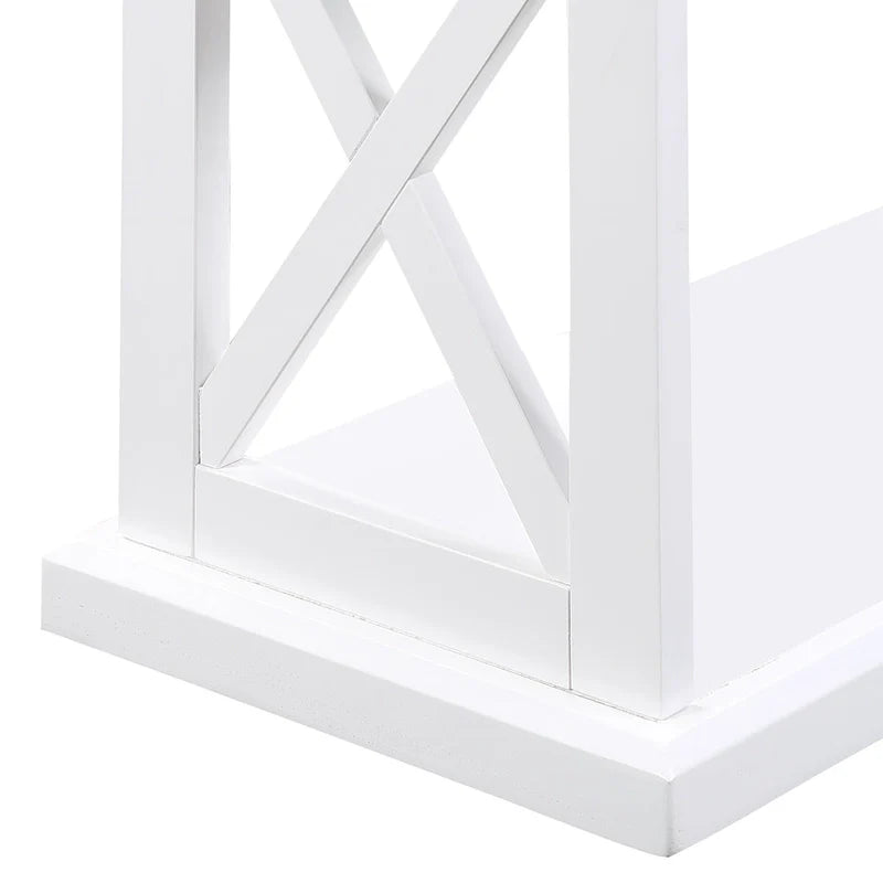 Coventry Console Table with Shelves by Convenience Concepts 8