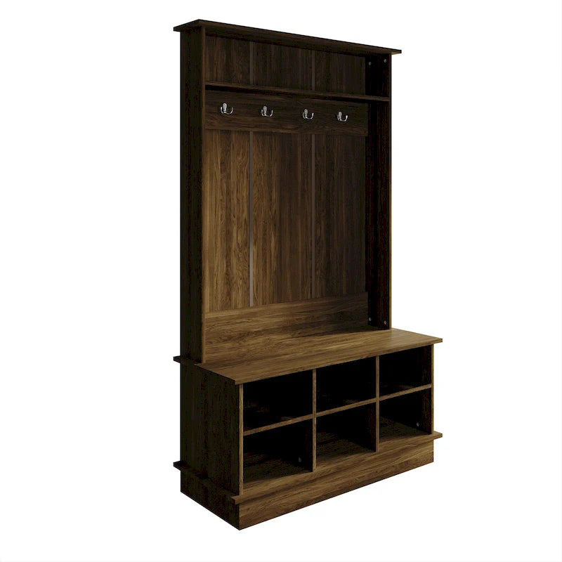 CraftPorch Contemporary Hall Tree with Storage Solutions 34