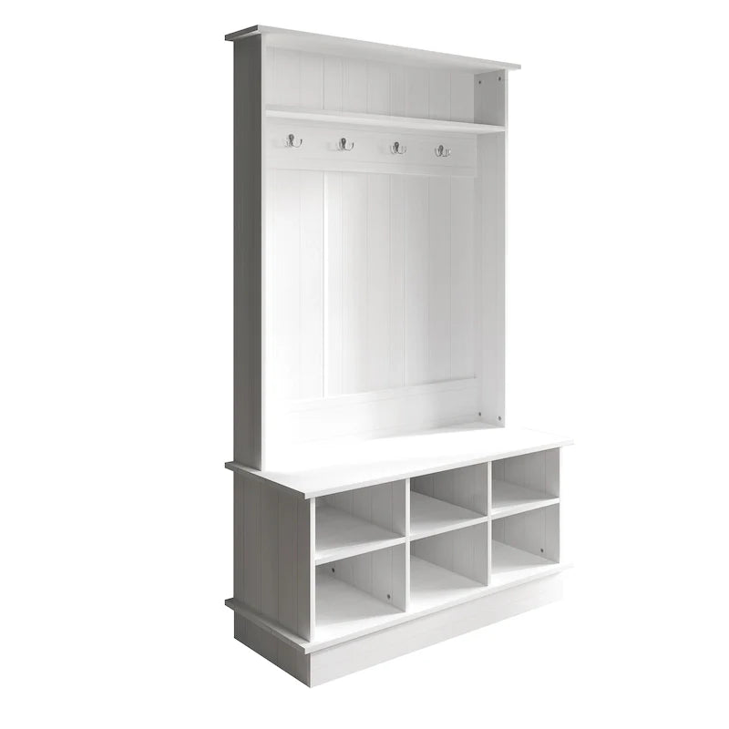 CraftPorch Contemporary Hall Tree with Storage Solutions 36