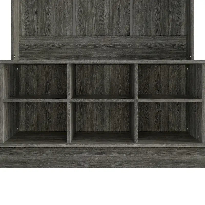 CraftPorch Contemporary Hall Tree with Storage Solutions 3