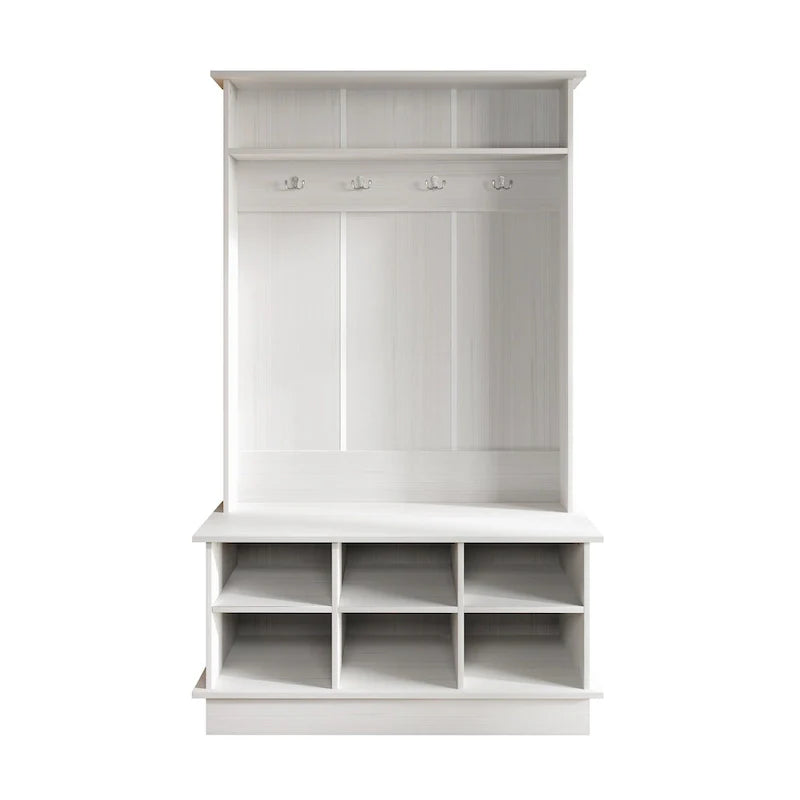 CraftPorch Contemporary Hall Tree with Storage Solutions 5