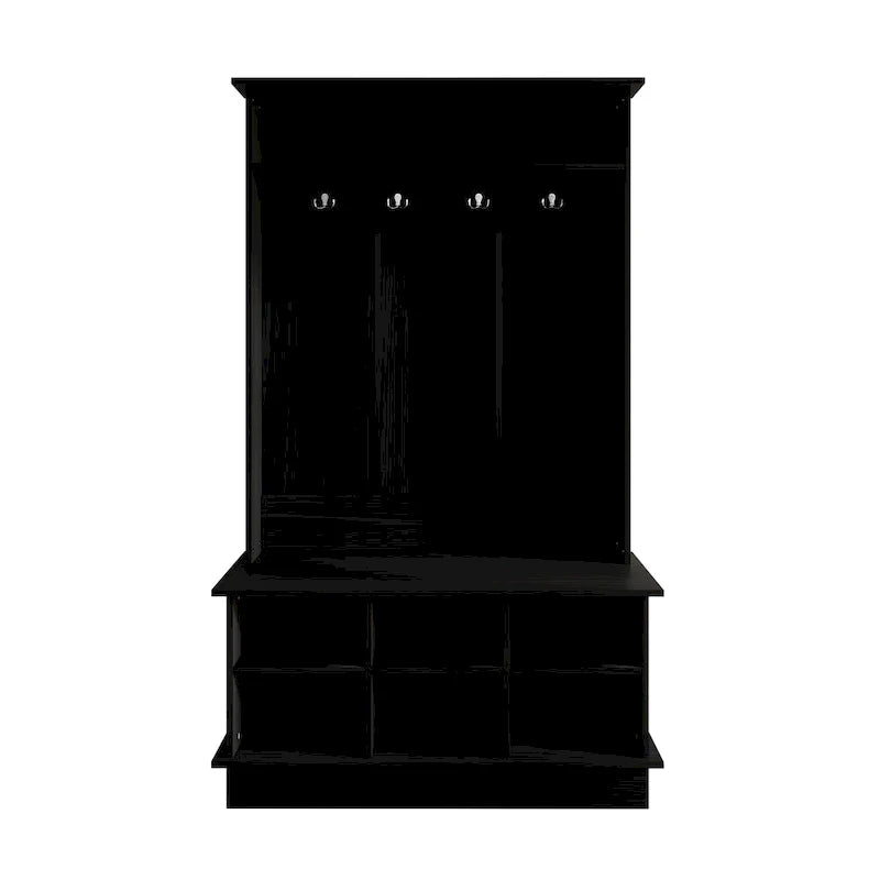 CraftPorch Contemporary Hall Tree with Storage Solutions 11