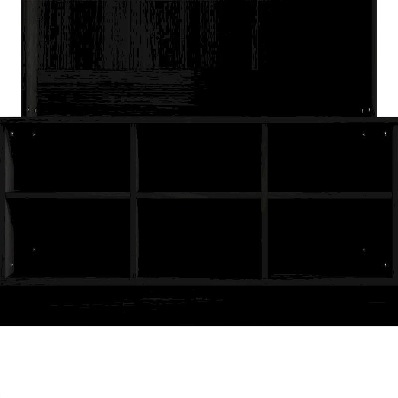 CraftPorch Contemporary Hall Tree with Storage Solutions 12