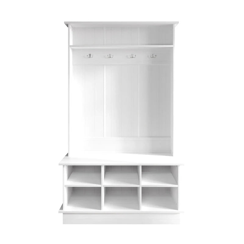 CraftPorch Contemporary Hall Tree with Storage Solutions 14