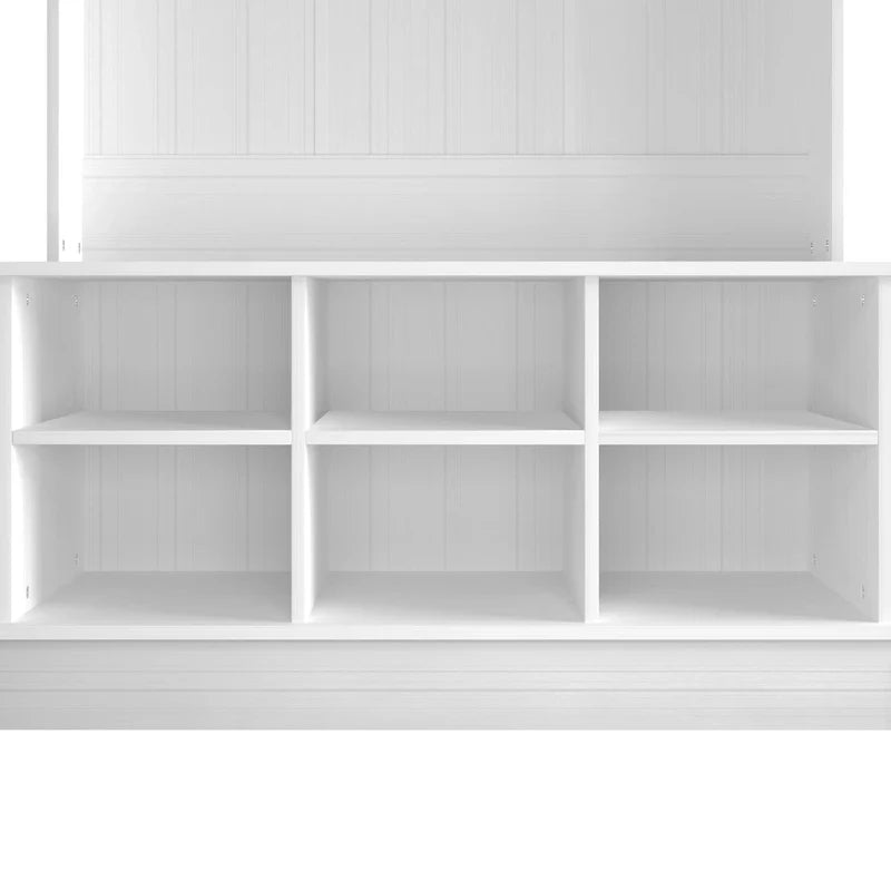 CraftPorch Contemporary Hall Tree with Storage Solutions 15