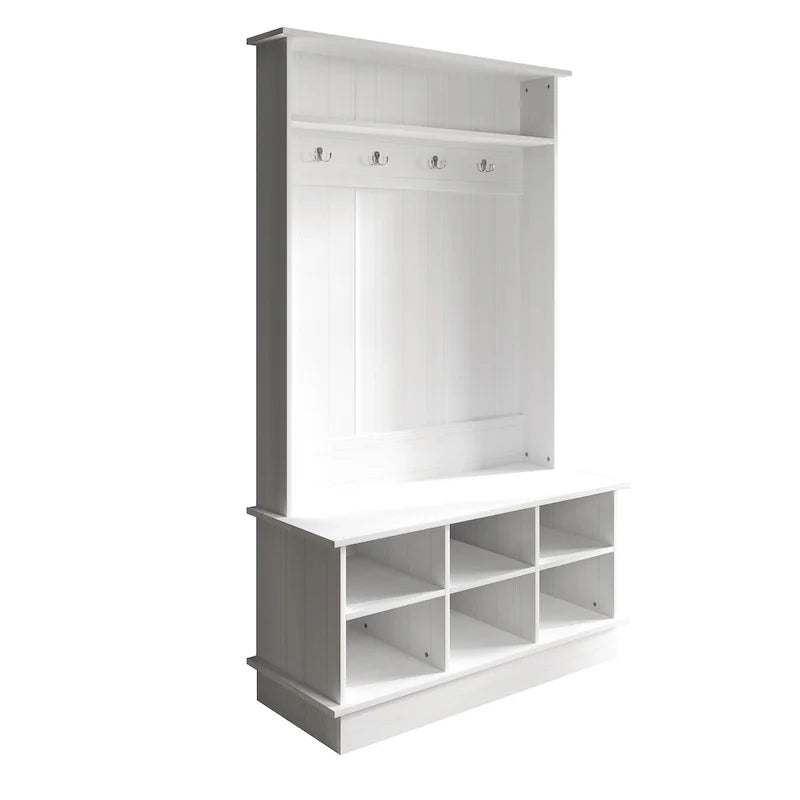 CraftPorch Contemporary Hall Tree with Storage Solutions 30