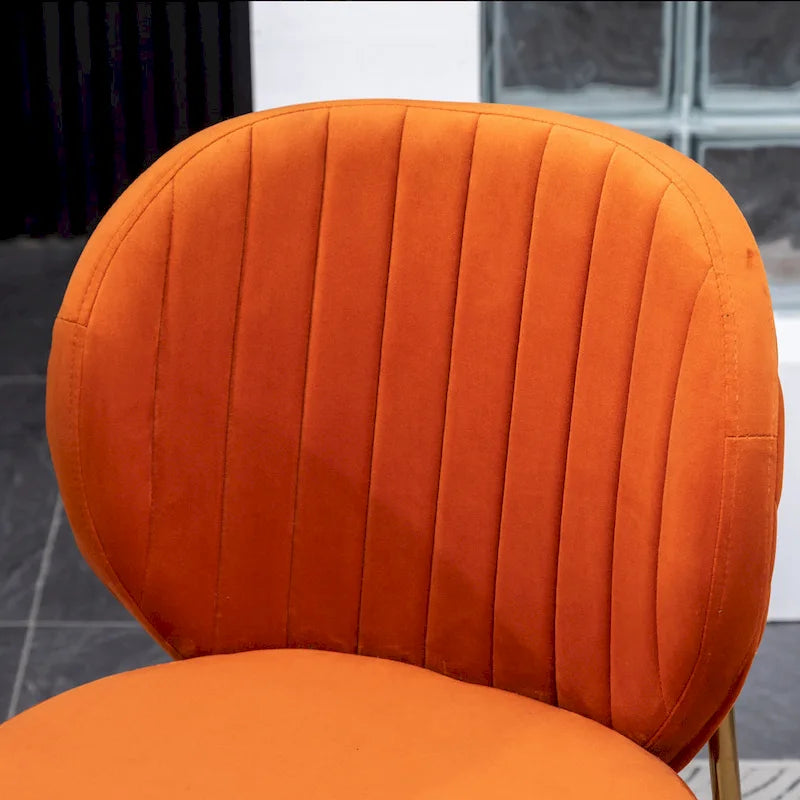 Roundhill Furniture Amoa Modern Velvet Upholstered Dining Chair 20