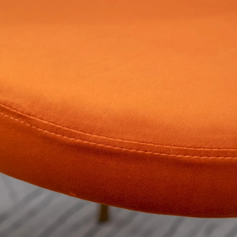 Roundhill Furniture Amoa Modern Velvet Upholstered Dining Chair 25