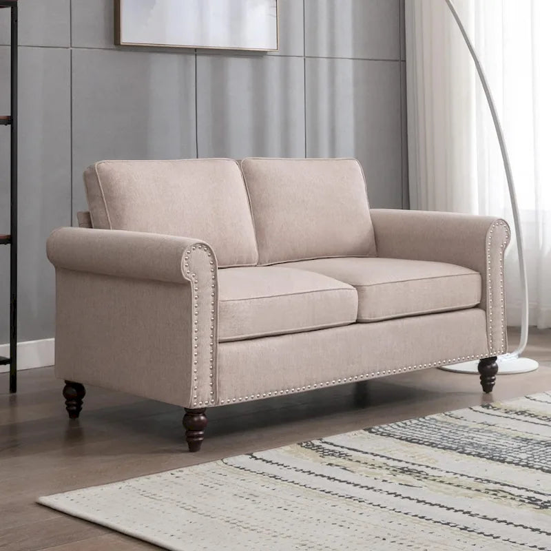 Mixoy Contemporary Loveseat Sofa 23